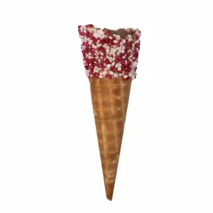 Strawberry & Cream Cones